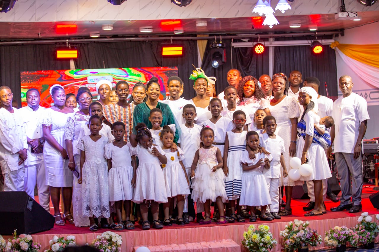Children's day celebration on stage